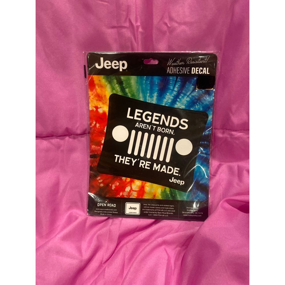 Jeep‎ weather resistant Adhesive decal